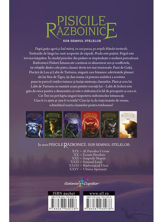 Copertă produs Pisicile războinice. Sub semnul stelelor. Șoaptele Nopții (Vol.21) - gallery big 2