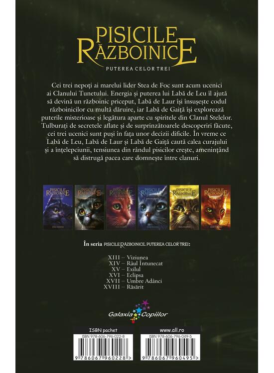 Copertă produs Pisicile războinice. Puterea celor trei. R&acirc;ul &icirc;ntunecat (Vol.14) - gallery big 2