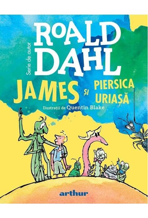 Copertă produs James şi piersica uriaşă | Format mic