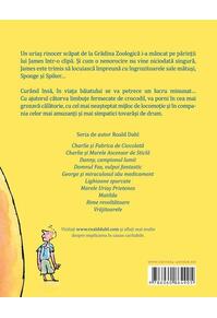 Copertă produs James şi piersica uriaşă | Format mic