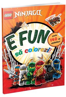 Copertă produs E fun să colorezi Ninjago!