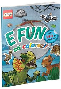 Copertă produs E fun să colorezi Jurassic World!