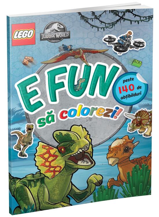 Copertă produs E fun să colorezi Jurassic World! - gallery big 1