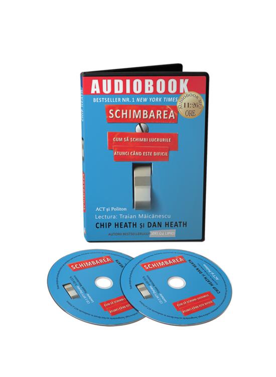 Copertă produs Schimbarea: cum să schimbi lucrurile atunci c&acirc;nd este dificil (Audiobook) - gallery big 1