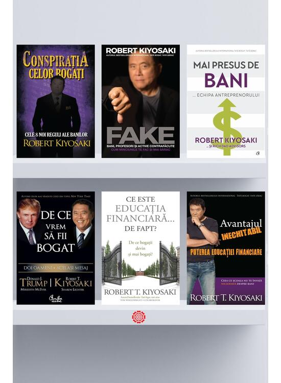 Copertă produs Pachet Robert T. Kiyosaki | Educație financiară - gallery big 1