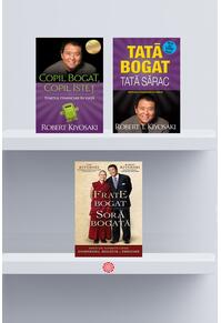 Copertă produs Pachet Autor Robert T. Kiyosaki | Familia bogată