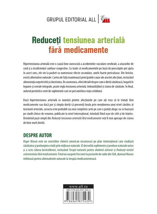 Copertă produs Reduceți tensiunea arterială fără medicamente - gallery big 2