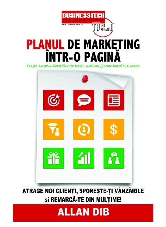 Copertă produs Planul de marketing &icirc;ntr-o pagină - gallery big 1