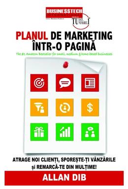 Copertă produs Planul de marketing &icirc;ntr-o pagină