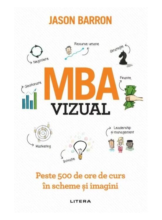 Copertă produs MBA vizual. Peste 500 de ore de curs &icirc;n scheme și imagini - gallery big 1