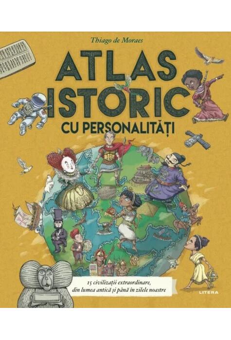 Copertă produs Atlas istoric cu personalități