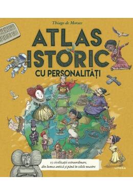 Copertă produs Atlas istoric cu personalități