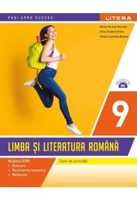 Copertă produs Limba și literatura rom&acirc;nă. Caiet de activități. Modelul ERR. Clasa a IX-a