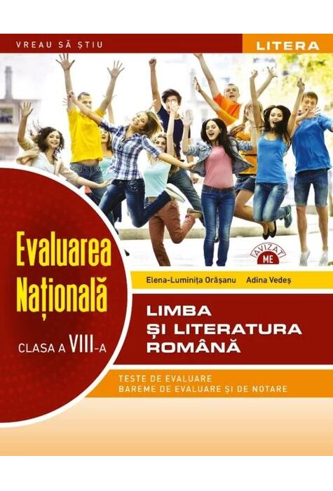 Copertă produs Evaluarea Națională. Limba și literatura rom&acirc;nă. Clasa a VIII-a