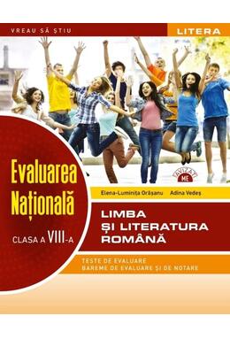Copertă produs Evaluarea Națională. Limba și literatura rom&acirc;nă. Clasa a VIII-a