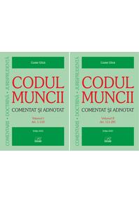 Copertă produs Codul muncii. Comentat și adnotat (2 vol.)
