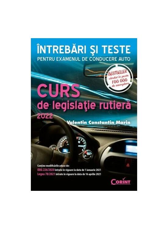 Copertă produs Curs de legislaţie rutieră 2022. &Icirc;ntrebări şi teste - gallery big 1