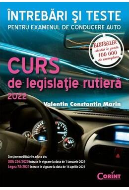Copertă produs Curs de legislaţie rutieră 2022. &Icirc;ntrebări şi teste