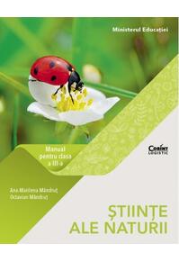 Copertă produs Științe ale naturii. Manual pentru clasa a III-a
