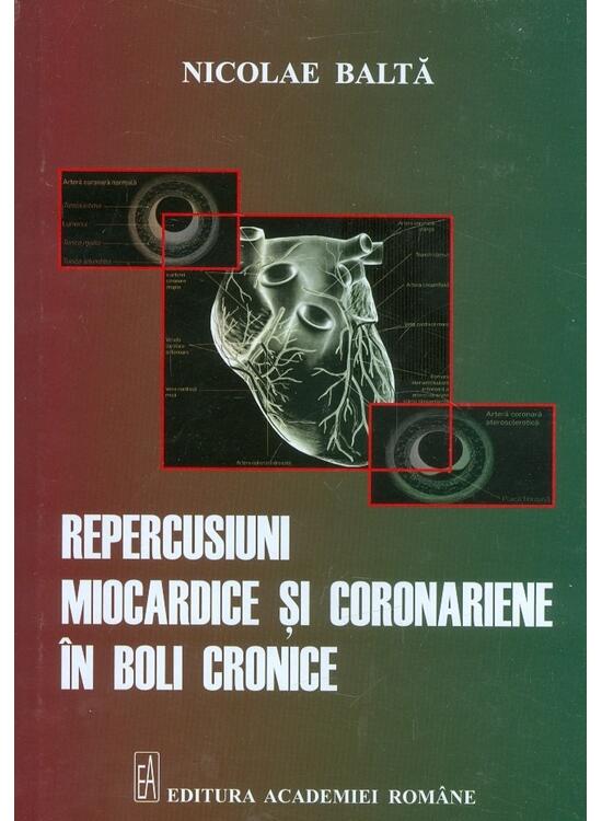 Copertă produs Repercusiuni miocardice și coronariene în boli cronice - gallery big 1