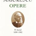 Copertă produs Titu Maiorescu. Opere. Jurnal (IV) - gallery small 