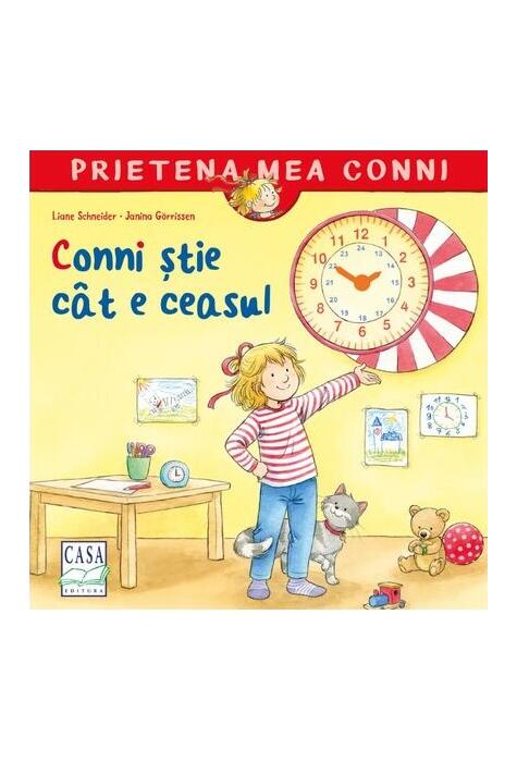 Copertă produs Conni știe c&acirc;t e ceasul