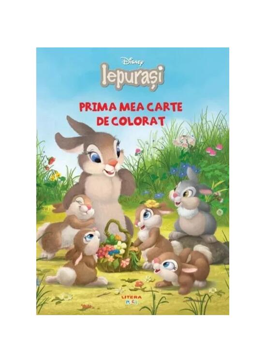 Copertă produs Disney. Iepurași. Prima mea carte de colorat - gallery big 1