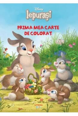 Copertă produs Disney. Iepurași. Prima mea carte de colorat