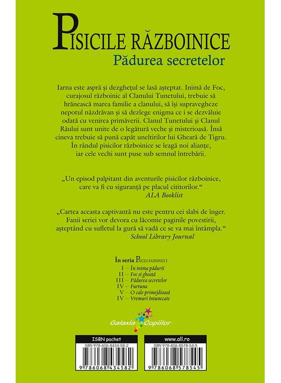 Copertă produs Pisicile războinice. Pădurea secretelor (Vol.3) - gallery big 2
