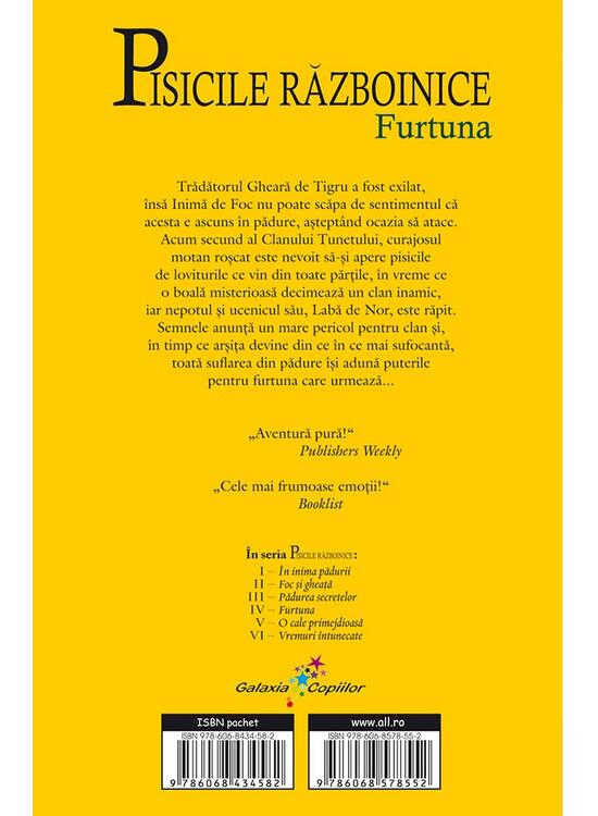 Copertă produs Pisicile războinice. Furtuna (Vol.4) - gallery big 2