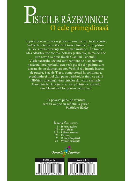 Copertă produs Pisicile războinice. O cale primejdioasă (Vol. 5) - gallery big 2