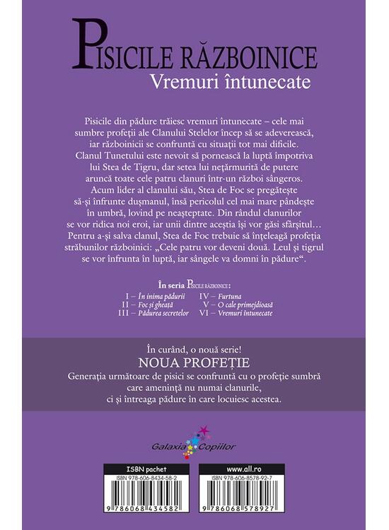 Copertă produs Pisicile războinice. Vremuri &icirc;ntunecate (Vol.6) - gallery big 2