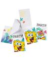Copertă produs SpongeBob-Set 6 invitații petrecere - thumb 1