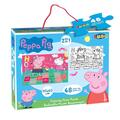 Copertă produs Puzzle de colorat Peppa Pig, 48 piese - gallery small 