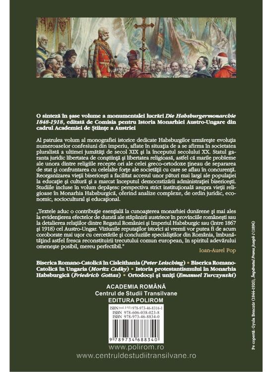 Copertă produs Monarhia Habsburgică (1848-1918) &bull; Volumul IV - gallery big 2