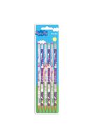Imagine produs Peppa Pig- Set 6 creioane cu gumă &icirc;n blister