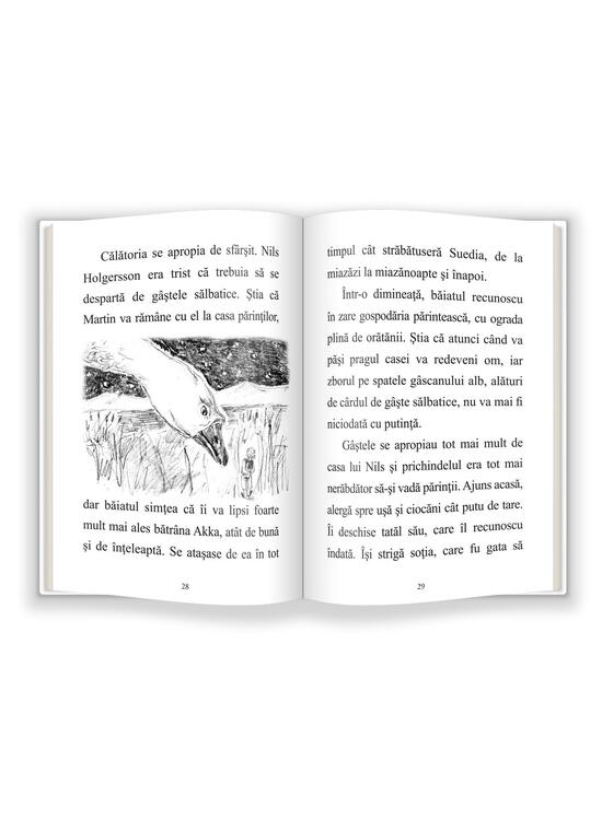 Copertă produs Minunata călătorie a lui Nils Holgersson prin Suedia - gallery big 3