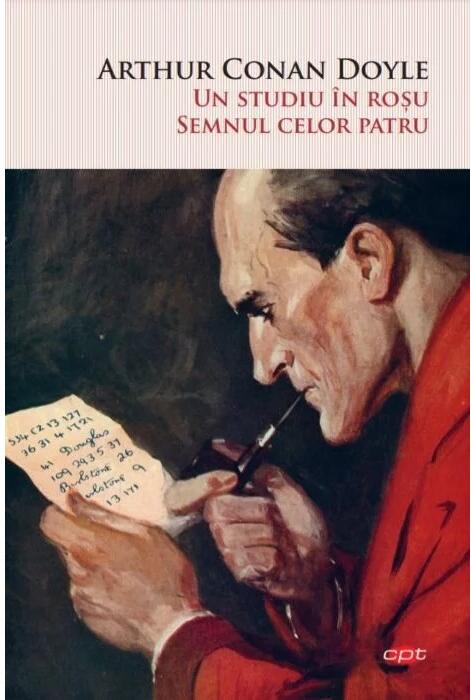 Copertă produs Un studiu &icirc;n roșu. Semnul celor patru (Carte pentru toți)