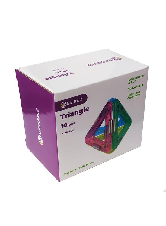 Copertă produs Set magnetic Magspace - Triangle (10 pcs.) - gallery big 1