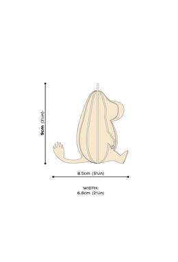 Copertă produs Puzzle 3D - Moomin, 9 cm
