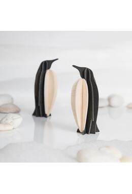 Copertă produs Puzzle 3D - Pinguin negru, 10cm