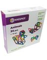 Copertă produs Set magnetic Magspace - Animals (24 pcs.) - thumb 1