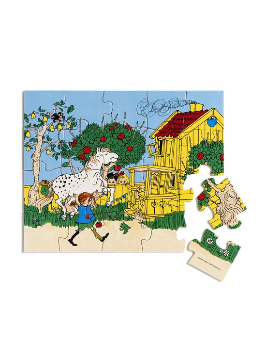 Copertă produs Puzzle lemn Pippi, 20 piese - gallery big 1