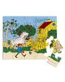 Copertă produs Puzzle lemn Pippi, 20 piese - thumb 1