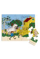 Imagine produs Puzzle lemn Pippi, 20 piese