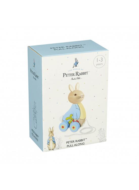 Copertă produs Jucărie de tras din lemn Peter Rabbit - gallery big 1