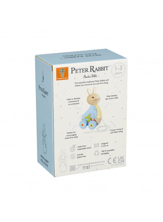 Copertă produs Jucărie de tras din lemn Peter Rabbit - gallery big 2