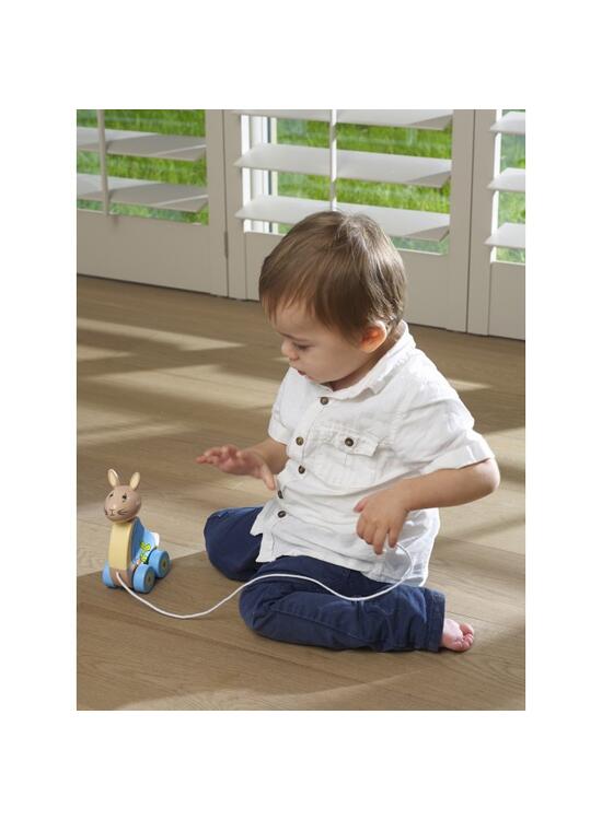 Copertă produs Jucărie de tras din lemn Peter Rabbit - gallery big 4