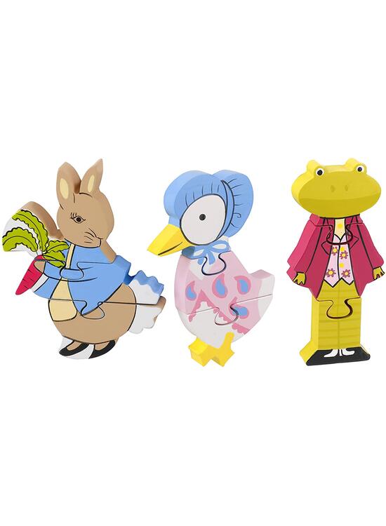 Copertă produs Set puzzle din lemn Peter Rabbit - gallery big 2
