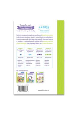Copertă produs Poveștile mele Montessori - &Icirc;nvăț să număr și să calculez: La piață